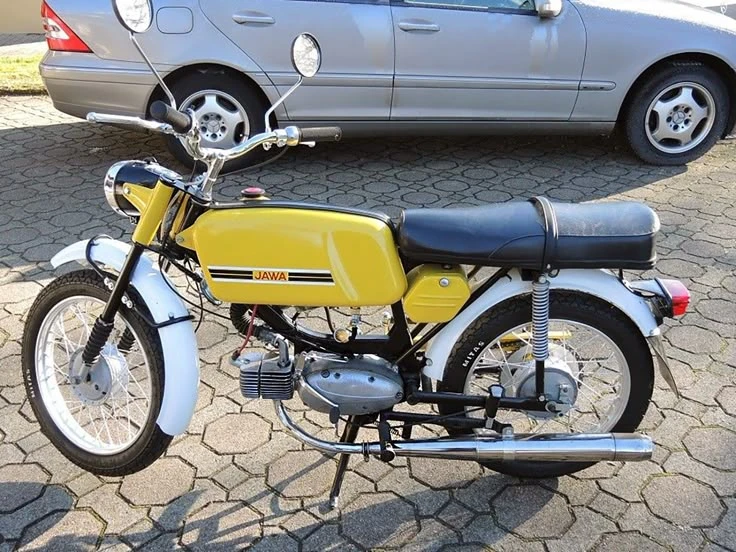 Лёгкий мотоцикл 🏍️Jawa 50 Mustang, 4 PS (1976)