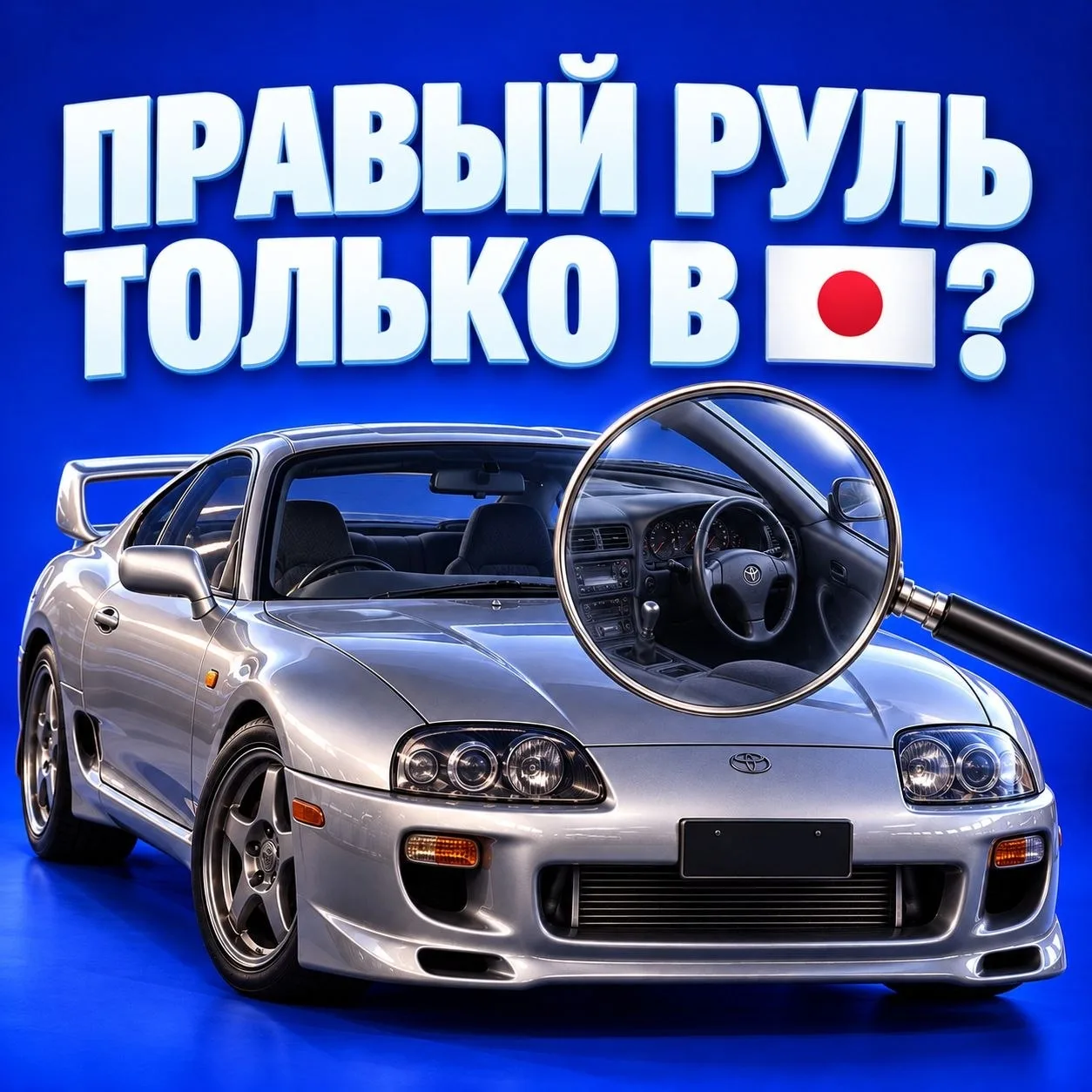 ПРАВЫЙ РУЛЬ ЕСТЬ ТОЛЬКО В ЯПОНИИ?