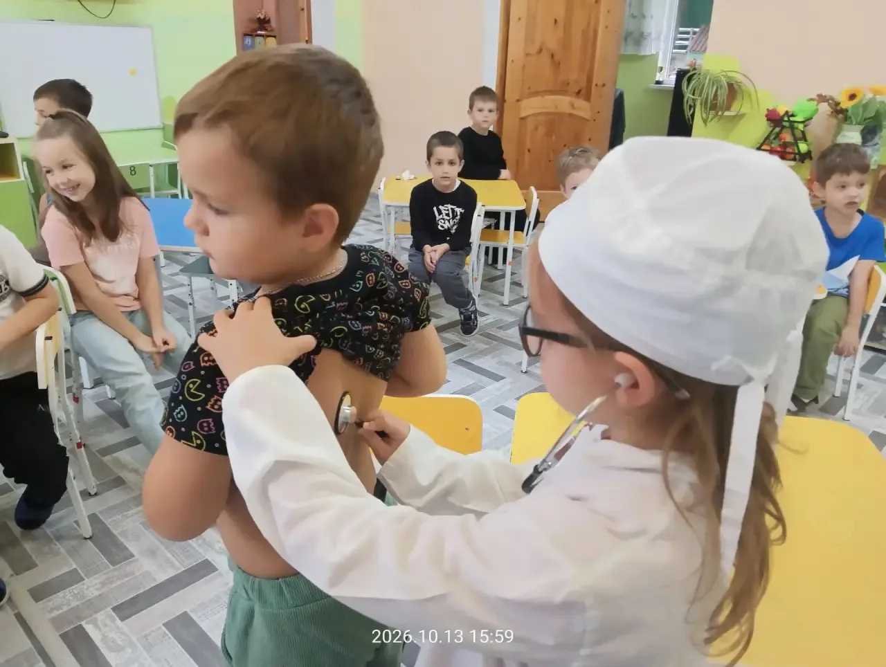 Сегодня в подготовительной группе прошла сюжетно-ролевая игра "Поликлиника".Ведь игра э...