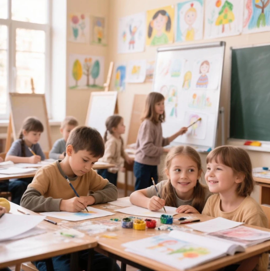 🌟В Детской школе искусств продолжается набор обучающихся на программу «Рисование»! Мес...