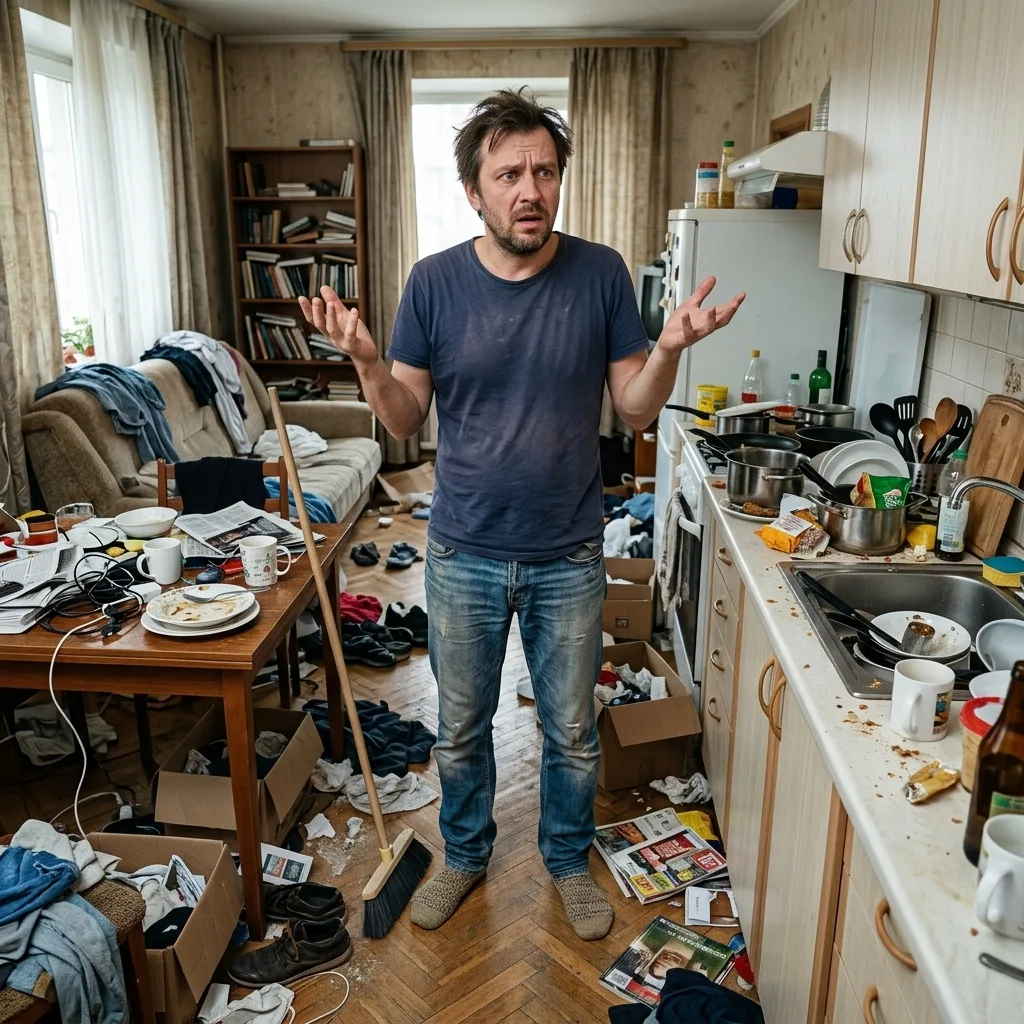 🧺 Российские мужчины массово превращаются в «бытовых инвалидов» — женщины нанимают им ...