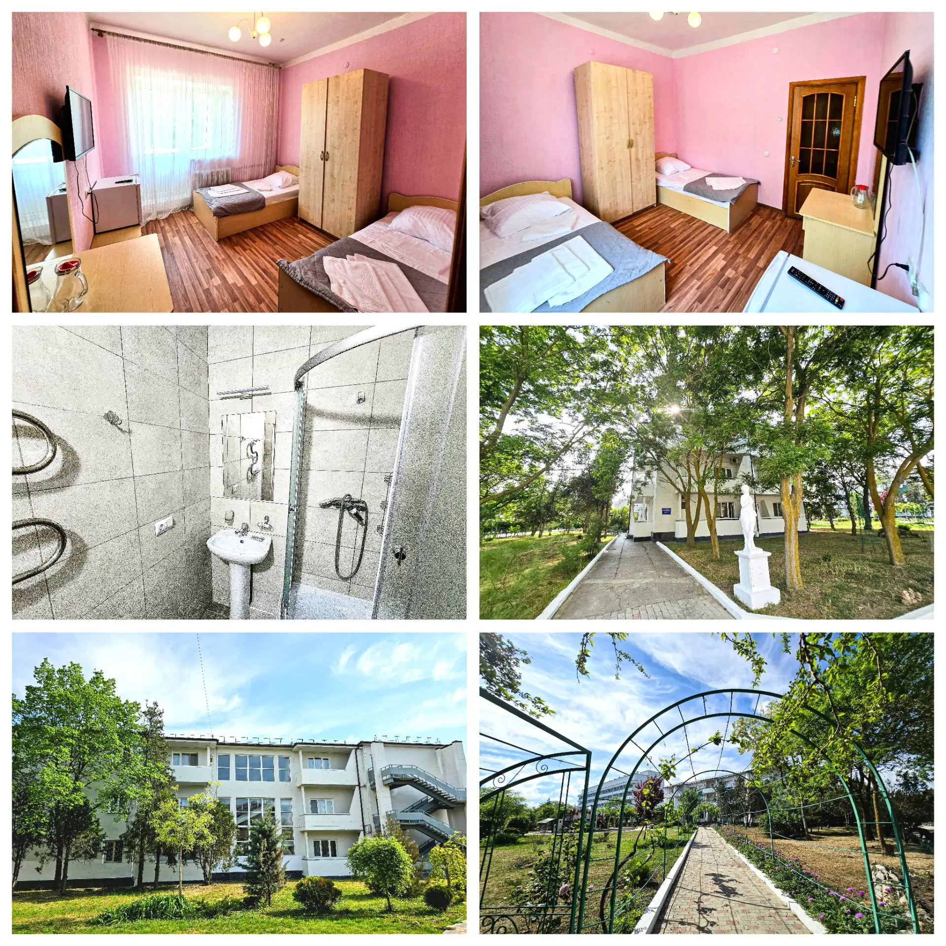 🛏 Откройте для себя 2-х местные номера в 5-м и 6-м корпусе санатория "Дружба"!
