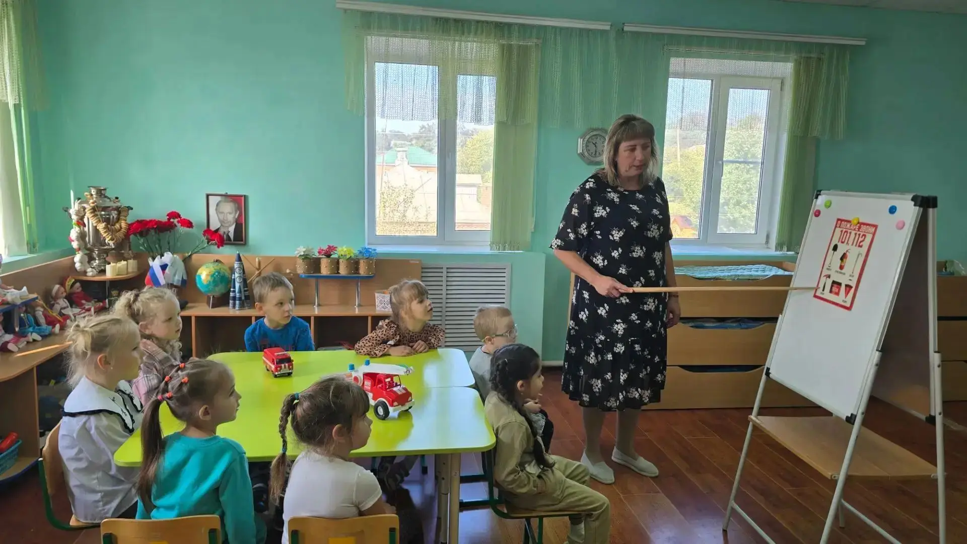 В нашем детском саду состоялся «Всероссийский открытый урок культуры безопасности»  пос...