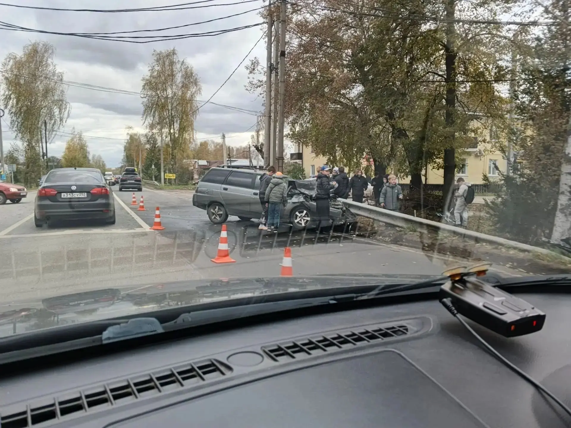 ДТП в центре Ворсмы. Подробности неизвестны.