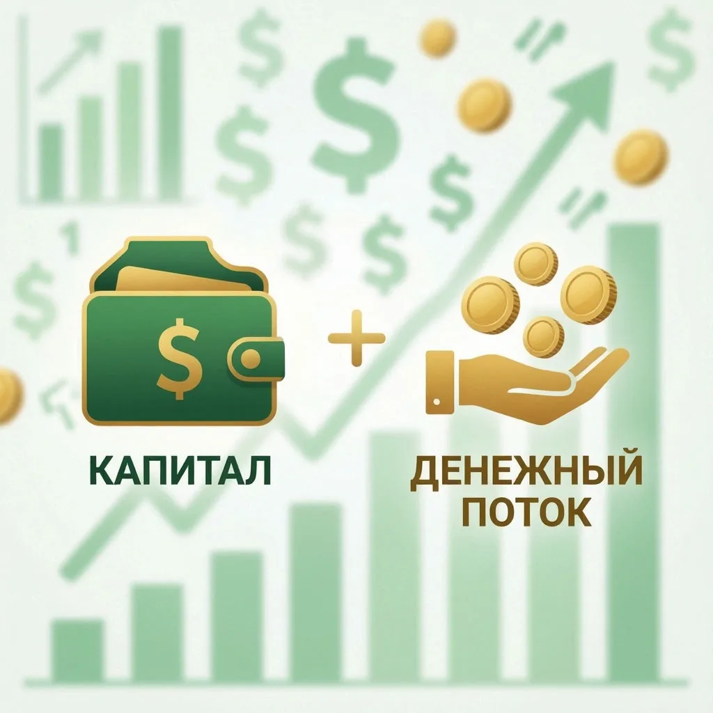 💸 КАПИТАЛ И ДЕНЕЖНЫЙ ПОТОК — НЕ ОДНО И ТО ЖЕ