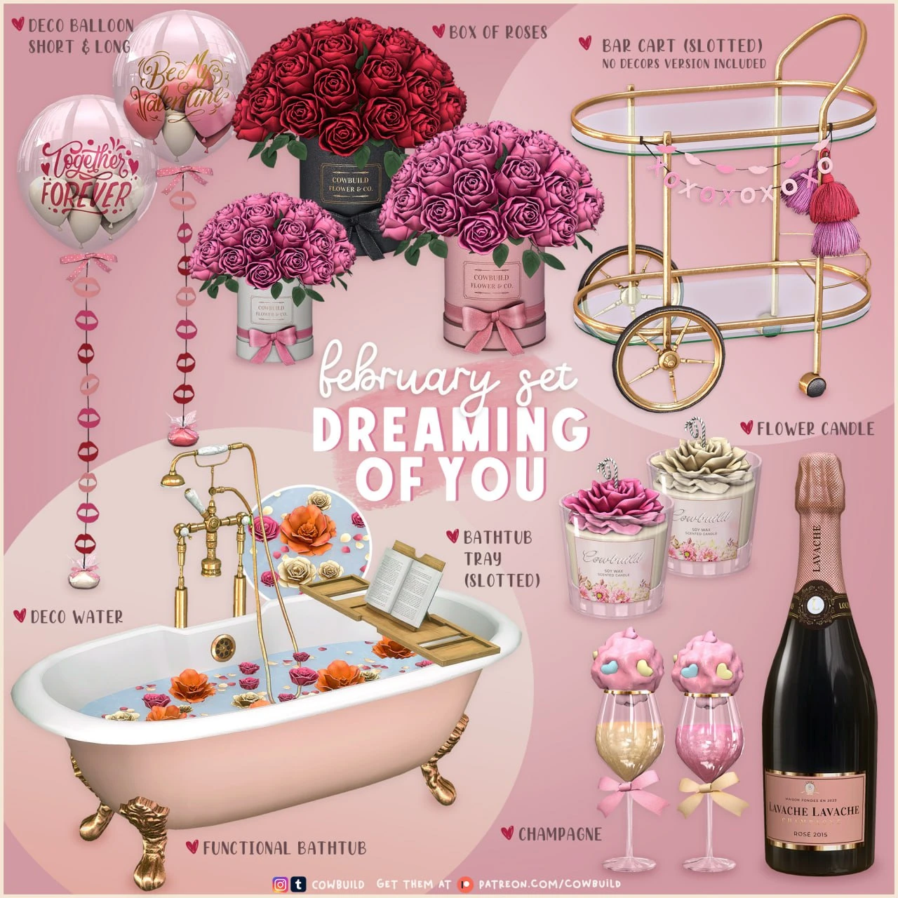 🌸 Набор DREAMING OFF YOU 🌸