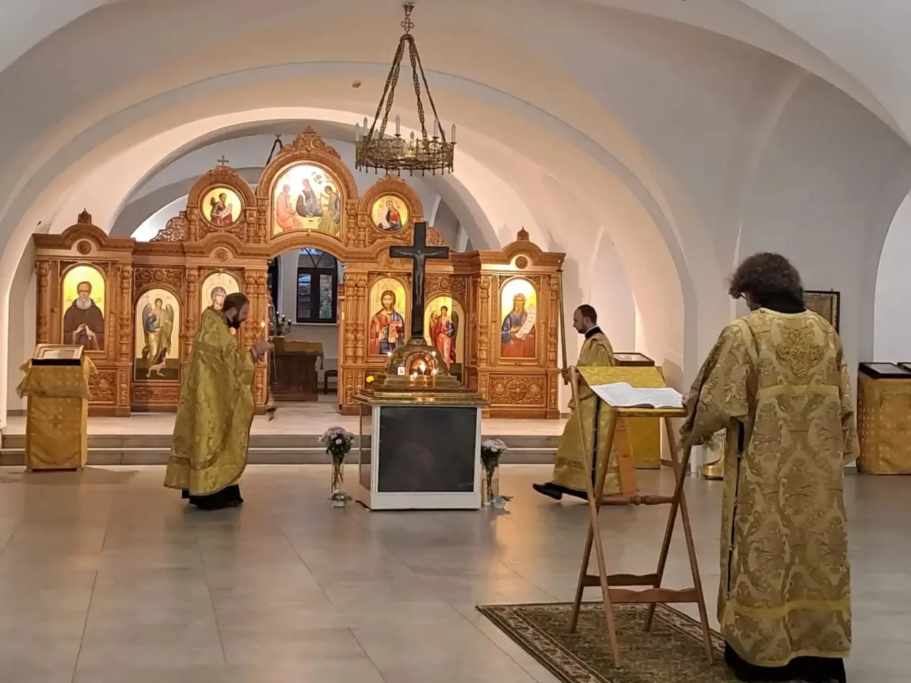 ✨ Чудесная служба в храме Успения на Крупской ✨
