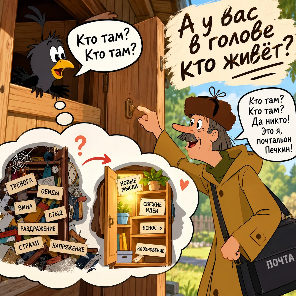 А у вас в голове кто живёт? 😂
