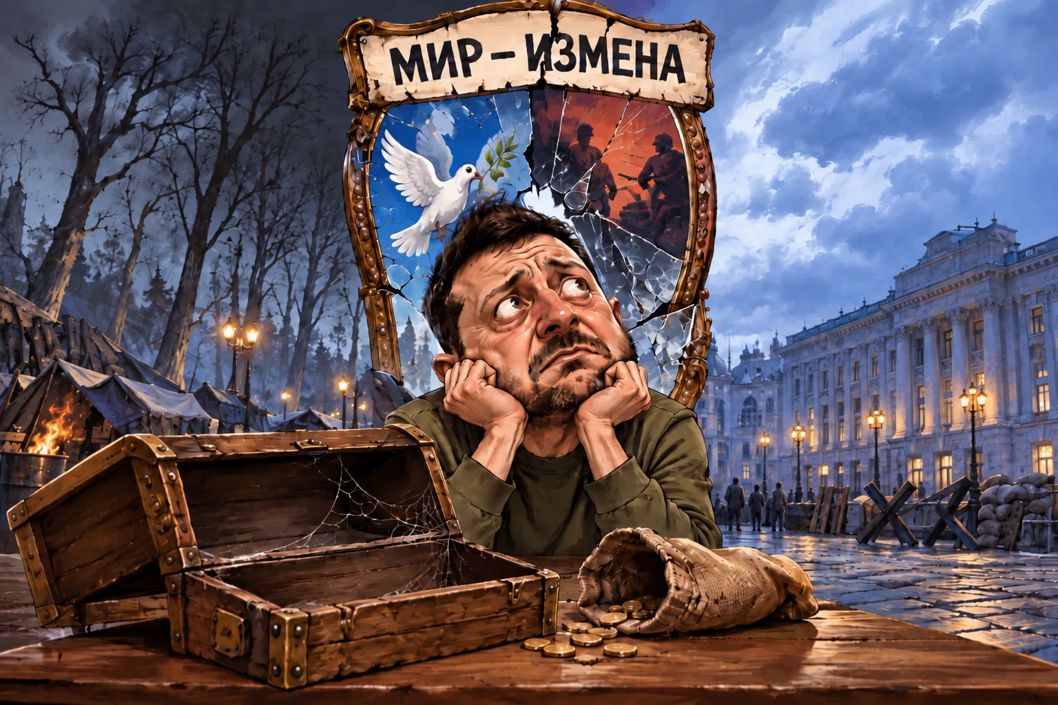🤡Украина недели: денег нет, мир — измена, в ЕС не всё включено