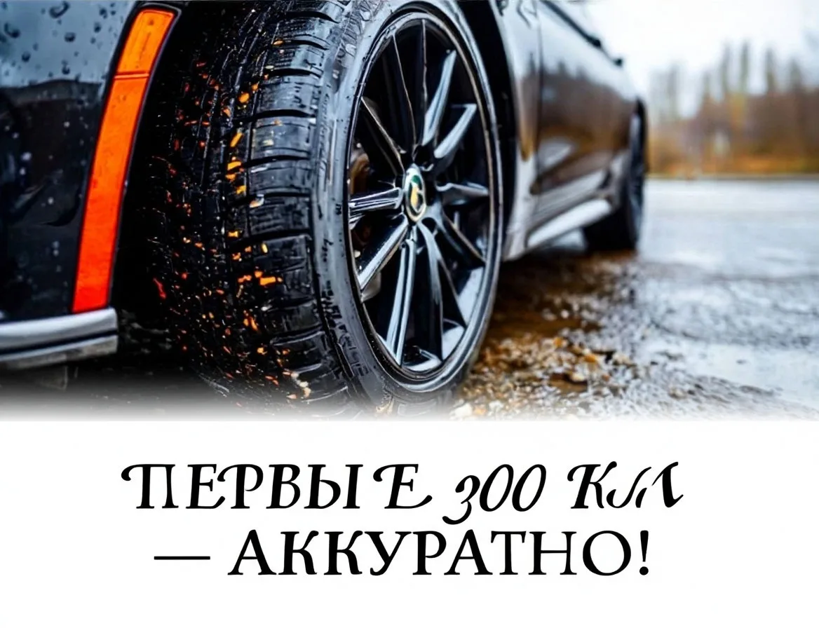 #ликбез #сезон 🛞 Обкатка новых шин: 5 правил, которые продлят жизнь комплекту