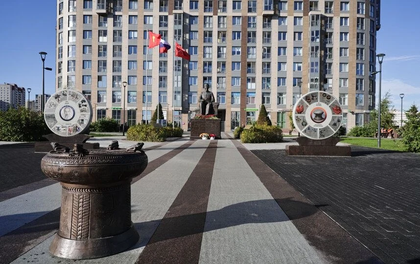 В Петербурге благоустроили Вьетнамский сад