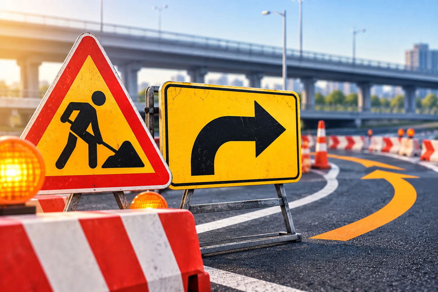 🚧 Тюменцы, внимание! На развязке Мельникайте — Дамбовская перекроют съезд