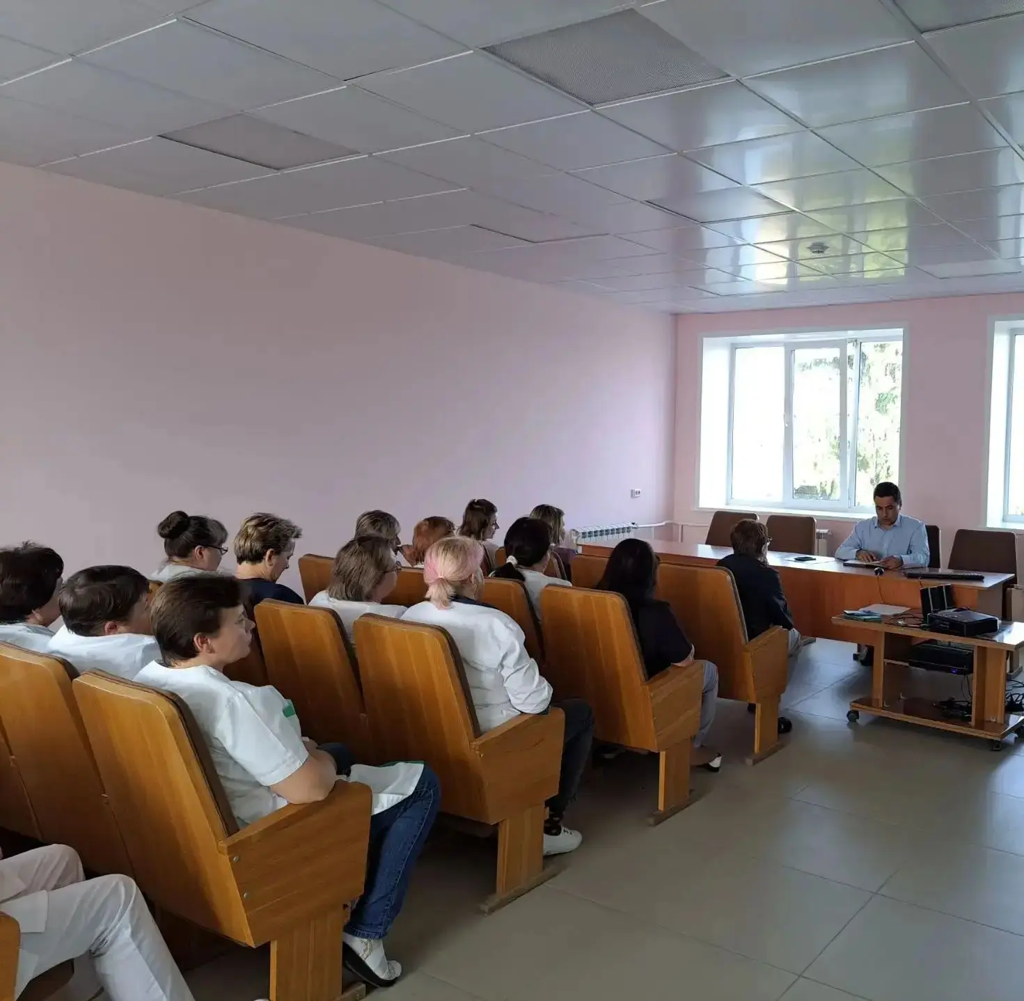 🏥 Рабочий выезд в филиал Порецкая ЦРБ: контроль качества и поддержка команды
