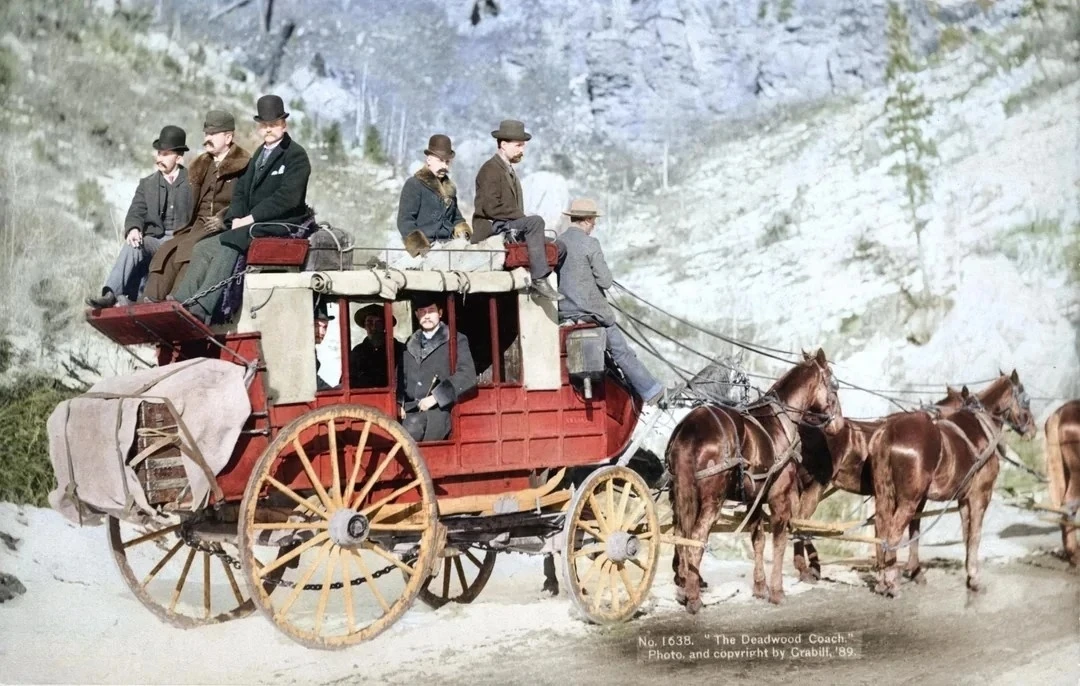 «Дэдвудский дилижанс», который ничего не боялся. США, 1889 год