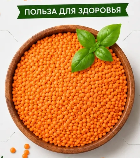 Чечевица красная