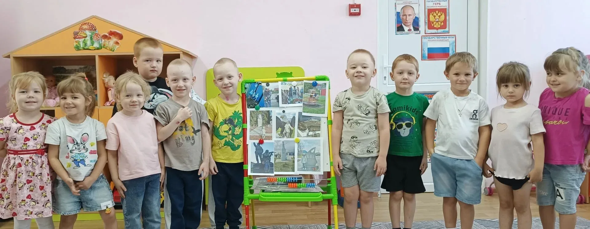 ✅В рамках тематической недели «Мой дом. Моё село» в средней группе «Кнопочки» прошла бе...