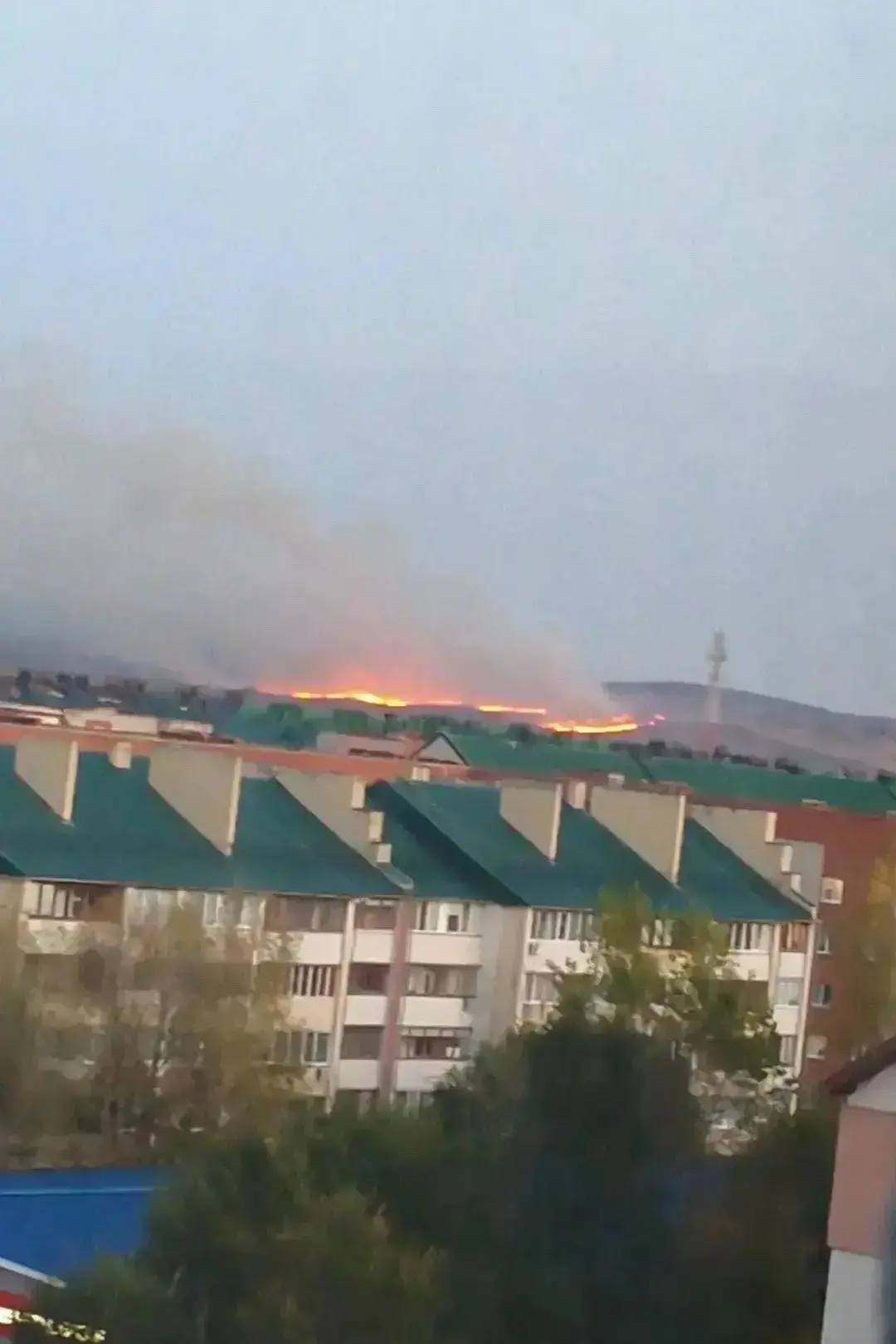 ❗️Возле Белой горит поле, сообщили в МЧС. Площадь пожара — 3,5 гектара. Его уже локализ...