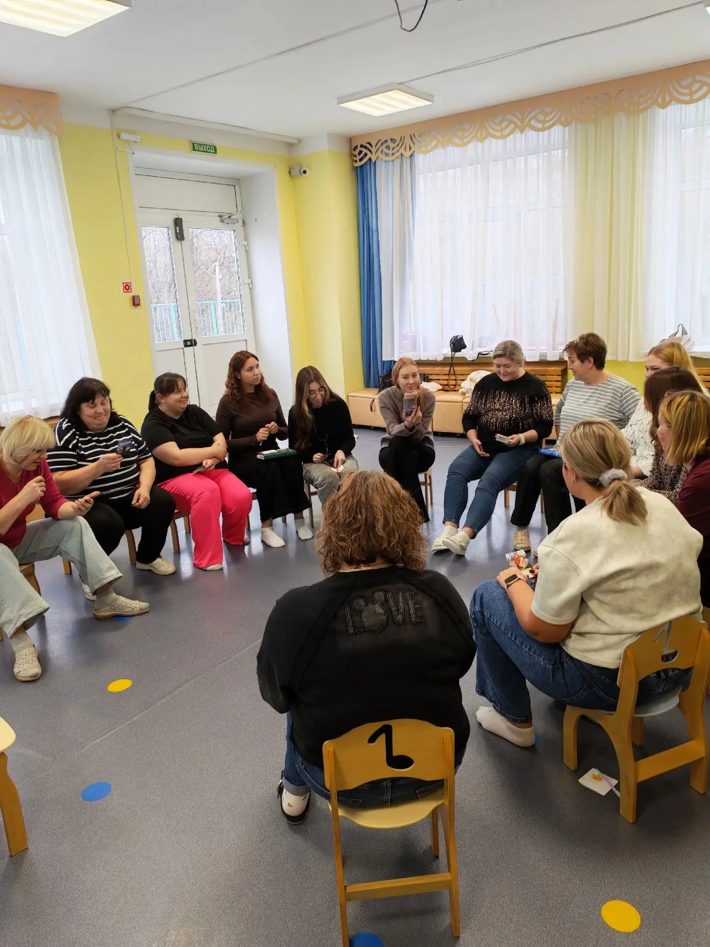 В рамках "Методического объединения педагогов ДОУ по организации работы с детьми с огра...