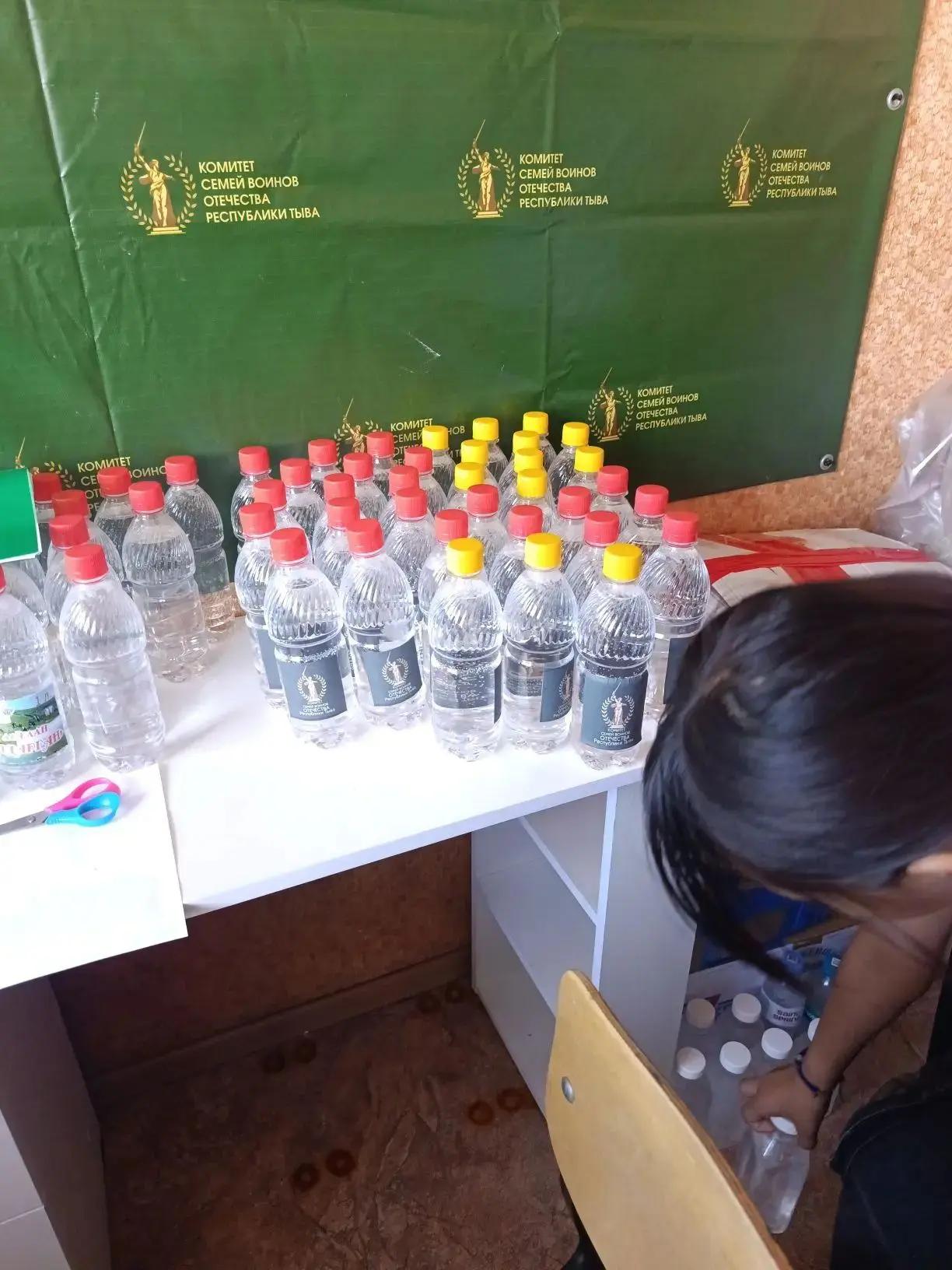 «ЖИВАЯ ВОДА РОДНОЙ ТУВЫ - ДОШЛА ДО НАШИХ ГЕРОЕВ!»