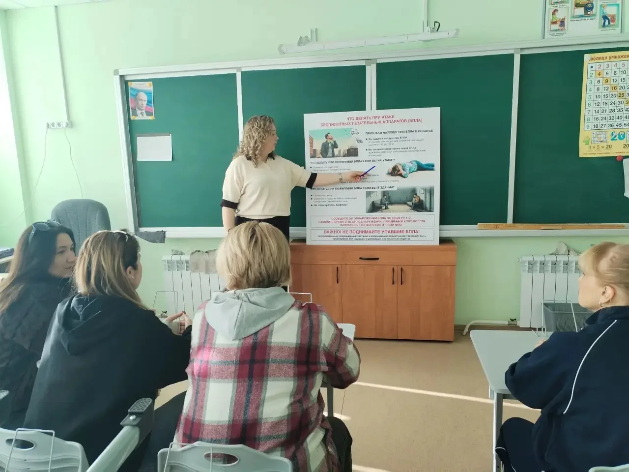 На прошедшей неделе у нас прошёл "Всероссийский урок культуры безопасности". В ходе тре...