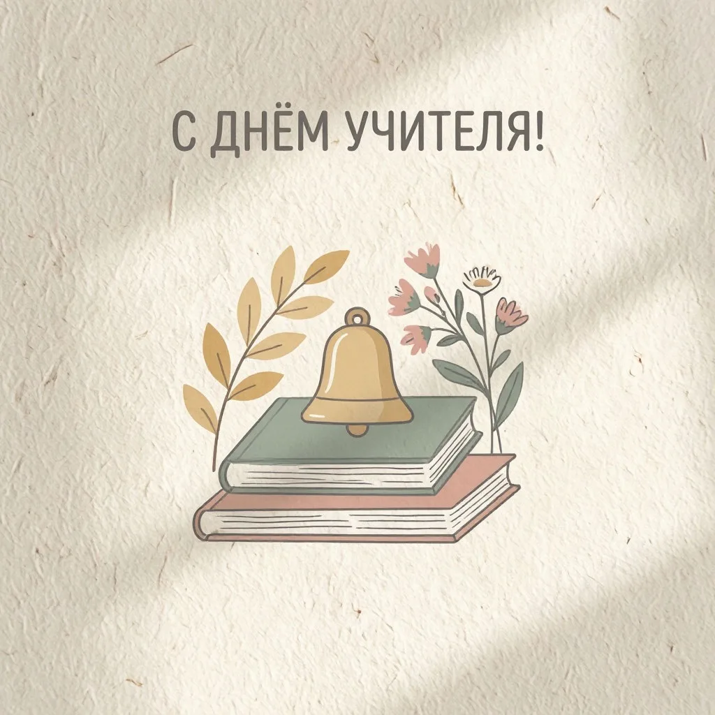 🏫 Сегодня особенный день — День учителя! 🏫