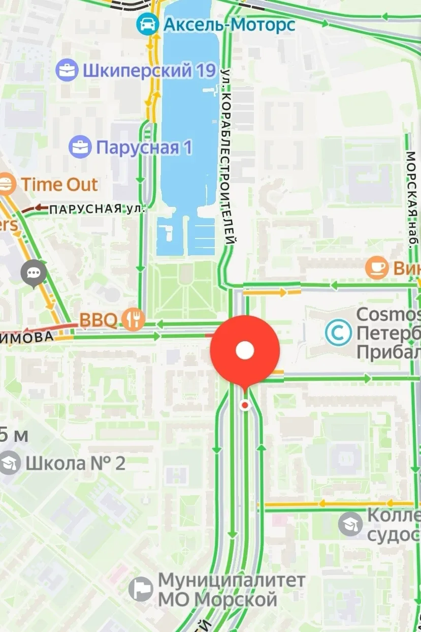 08.10.2026г. приблизительно в 08:55 произошло ДТП на улице Кораблестроителей. При движе...