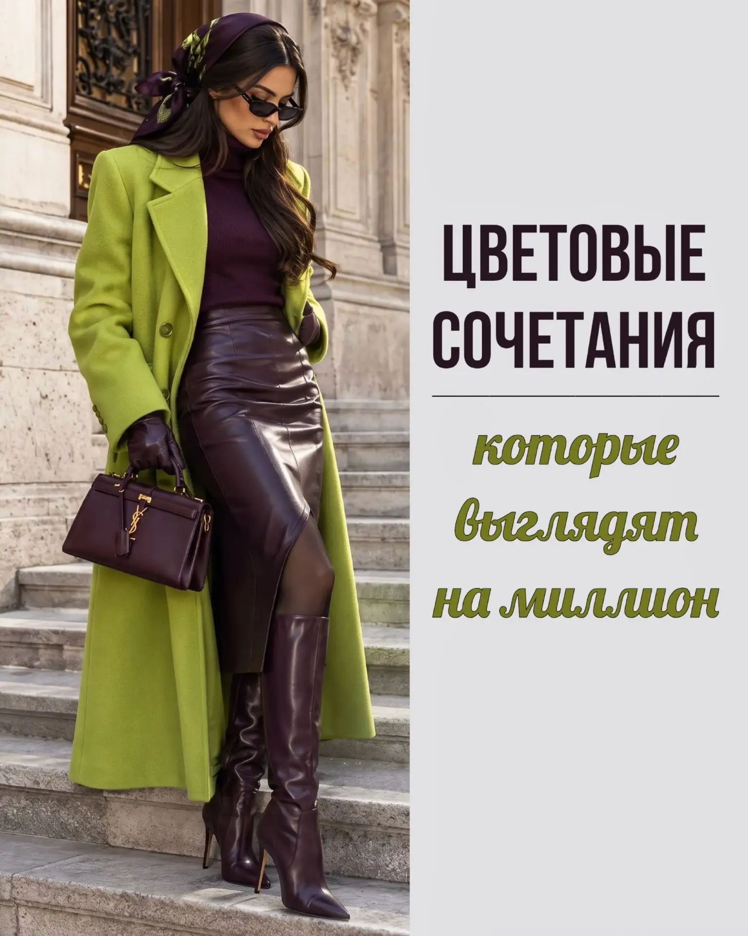 Цветовые сочетания этой осени 🍁