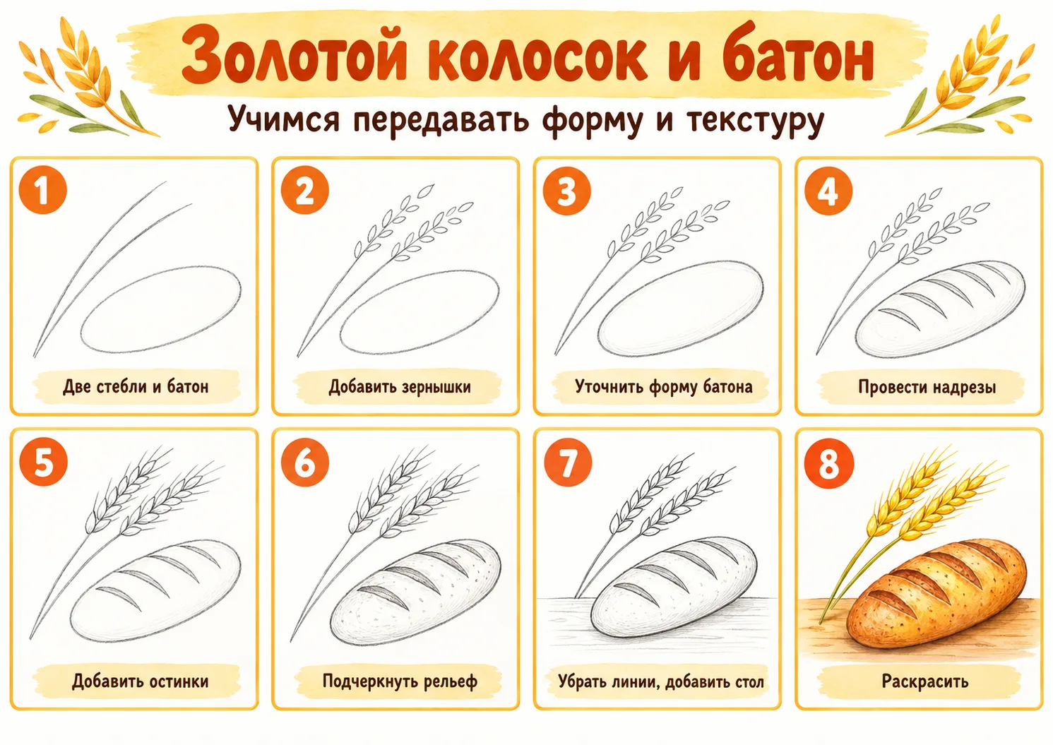 🥖Скоро! Всемирный день хлеба! Идеи для творчества!✂️