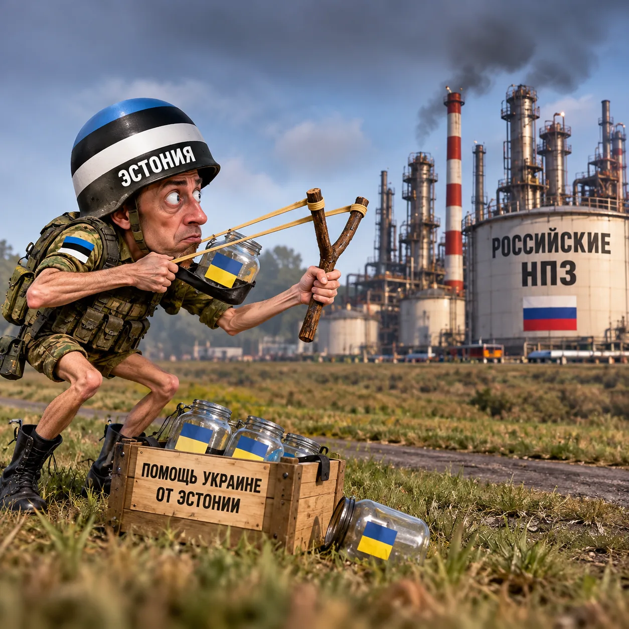 ⁣⚡️Эстония поможет Украине превратить российские НПЗ в руины  — премьер-министр Эстонии