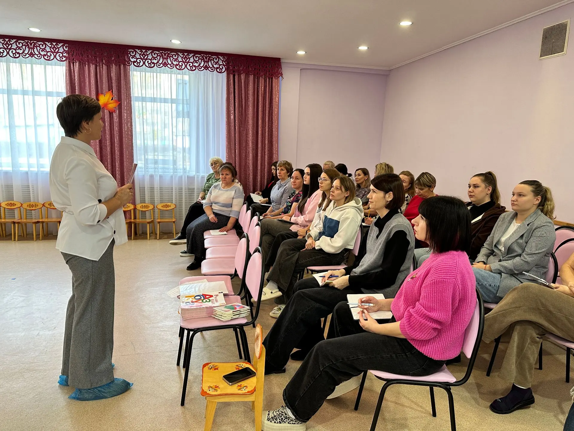 В детском саду состоялся семинар-практикум для воспитателей «Обучение родному языку» в ...
