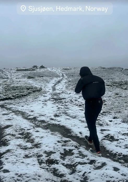 🇳🇴 Первый снег в Шушёне