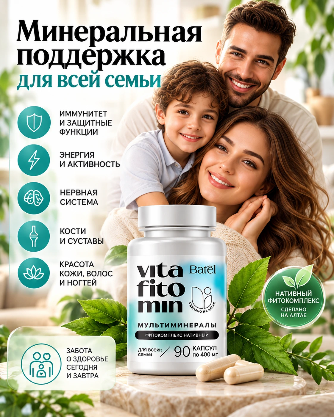 💚 Один комплекс — ежедневная забота о всей семье