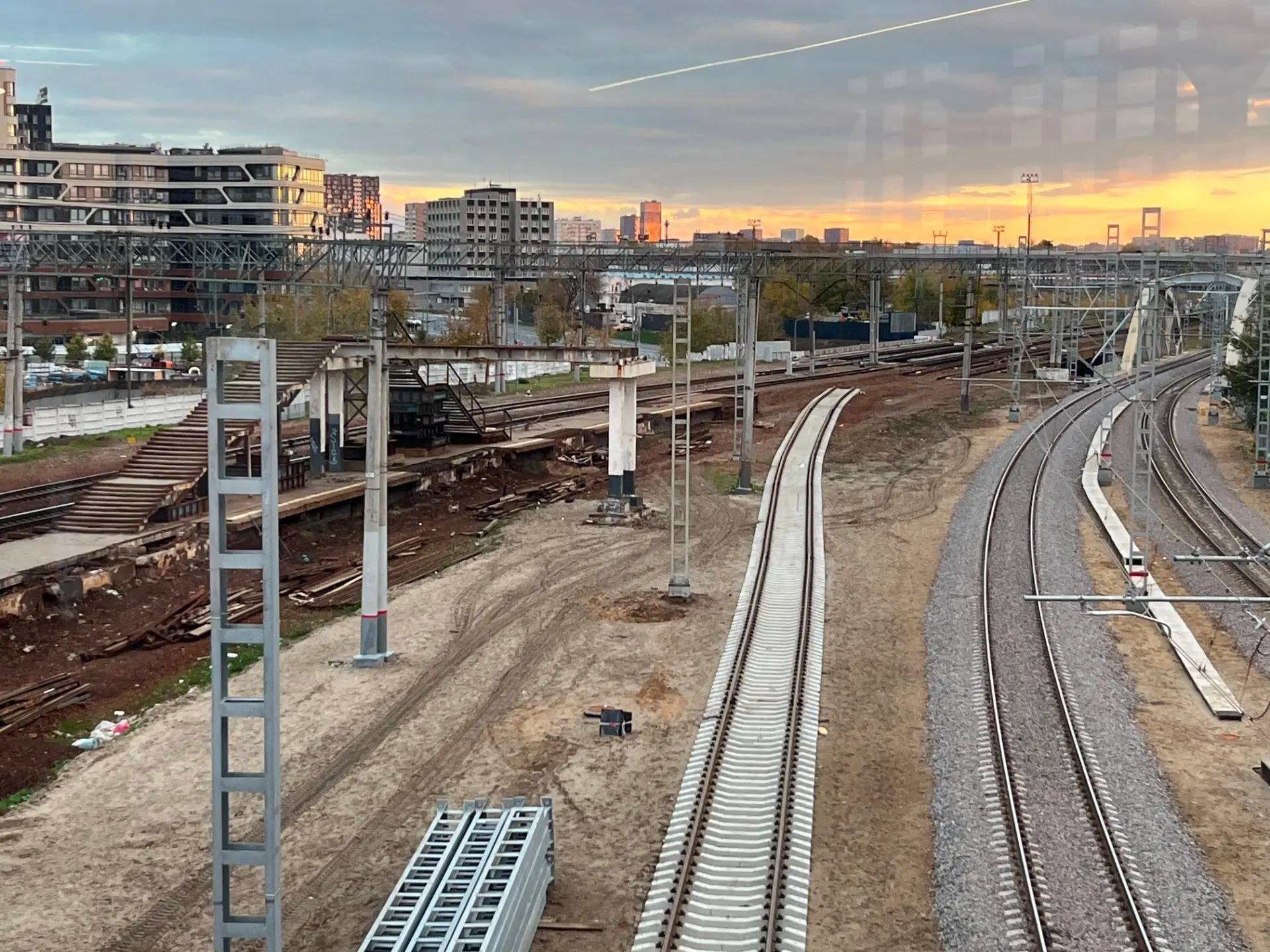 Реконструкция 🚊 «Серп и Молот» МЦД-2 и МЦД-4