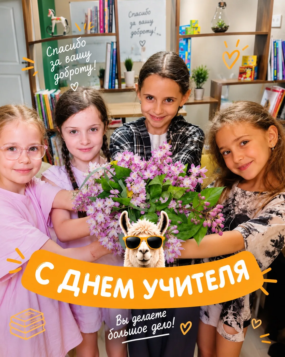 🧡 С Днём учителя!
