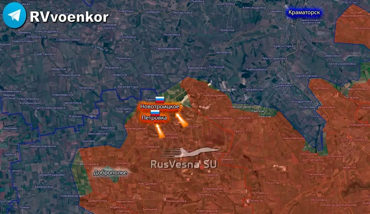 ‼️🇷🇺🫡 Российская армия освободила Резниково, Купино, Новотроицкое и Петровку