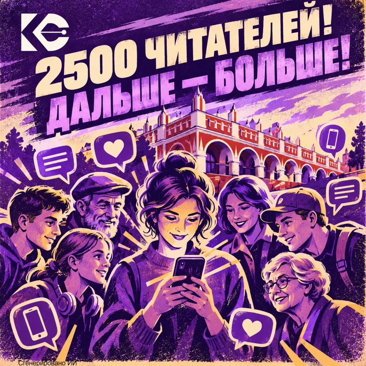 2500! Именно столько нас теперь. И мы невероятно этому рады.