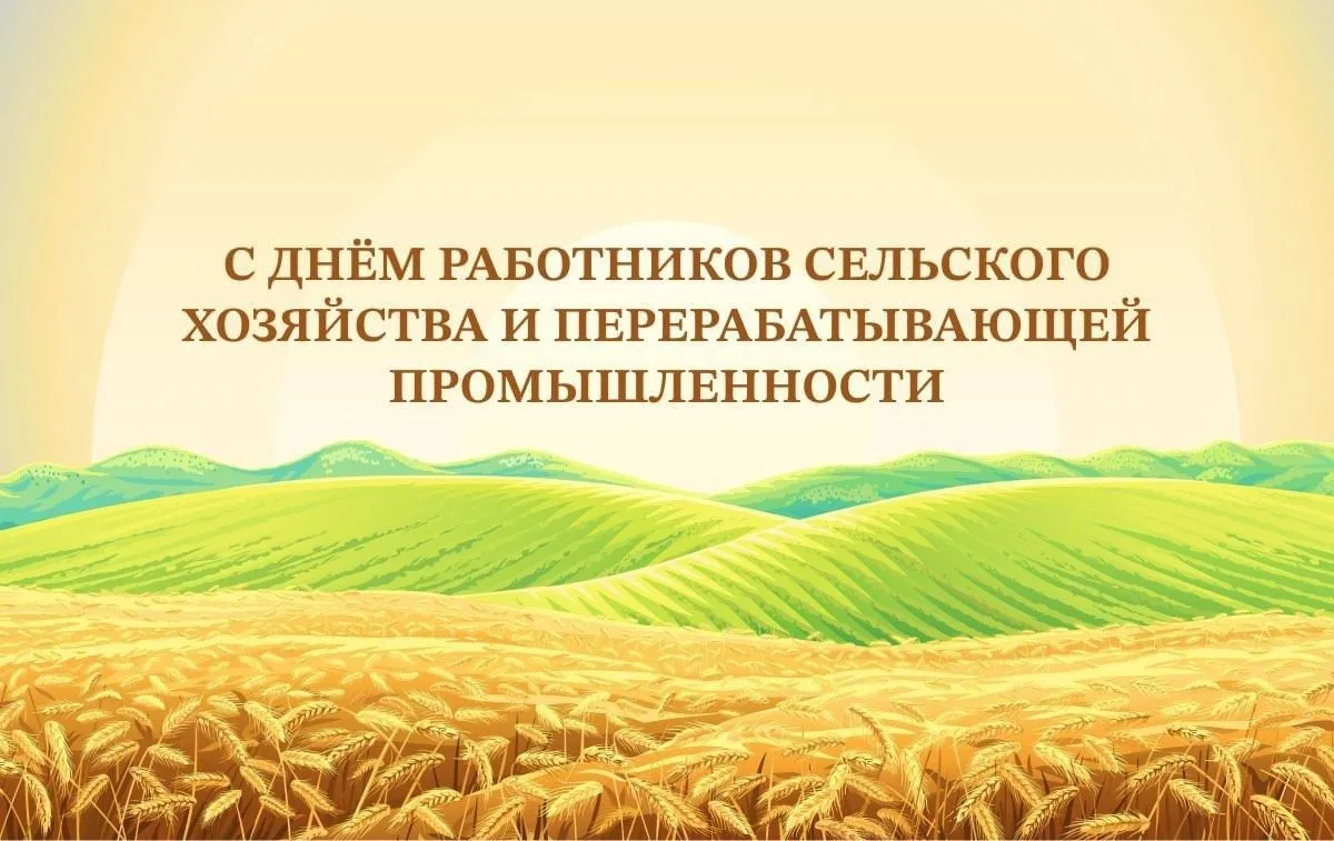 Сегодня в России отмечается День работника сельского хозяйства и перерабатывающей промы...