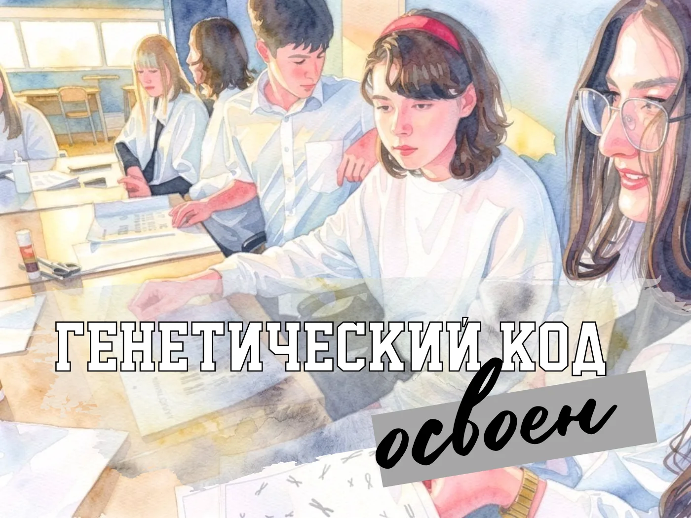МЫ В ЭПИЦЕНТРЕ ГЕНЕТИЧЕСКОЙ НАУКИ