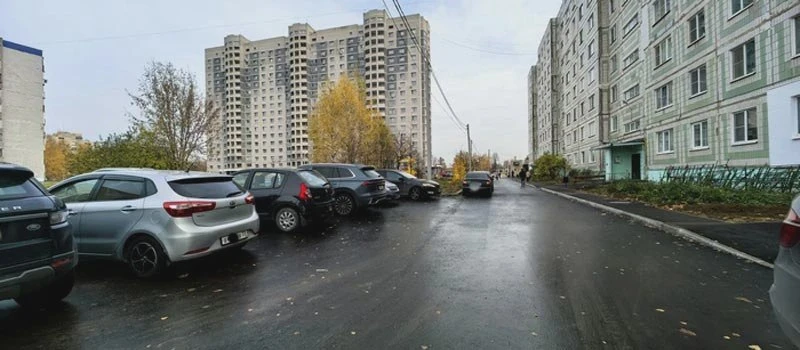 В Коврове благоустроили двор на Машиностроителей