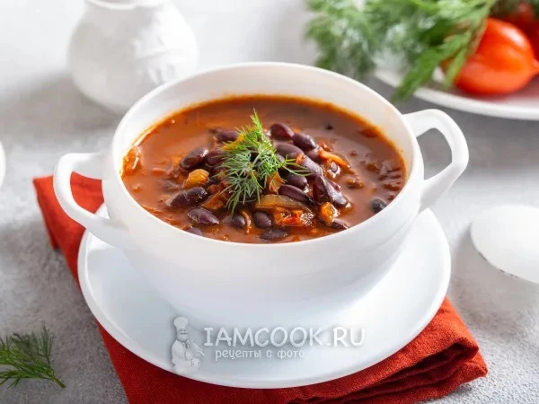 Суп с фасолью 🔥
