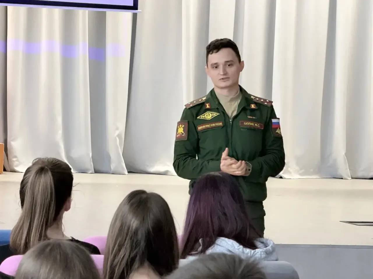 🫡🎖️Сегодня в Корпусе 1 и Корпусе 8 состоялась встреча представителей военкомата и вое...