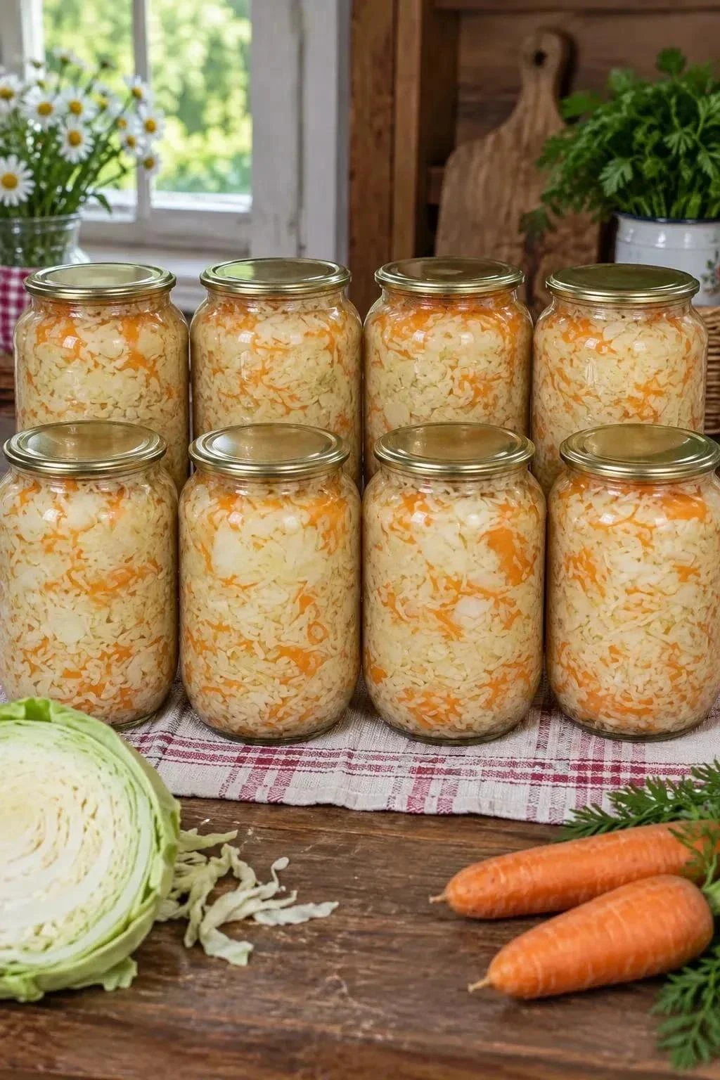 КАПУСТА МАРИНОВАННАЯ НА ЗИМУ — ОТКРЫВАЮ БАНКУ, И ХРУСТ СРАЗУ СОБИРАЕТ ВСЕХ ЗА СТОЛОМ