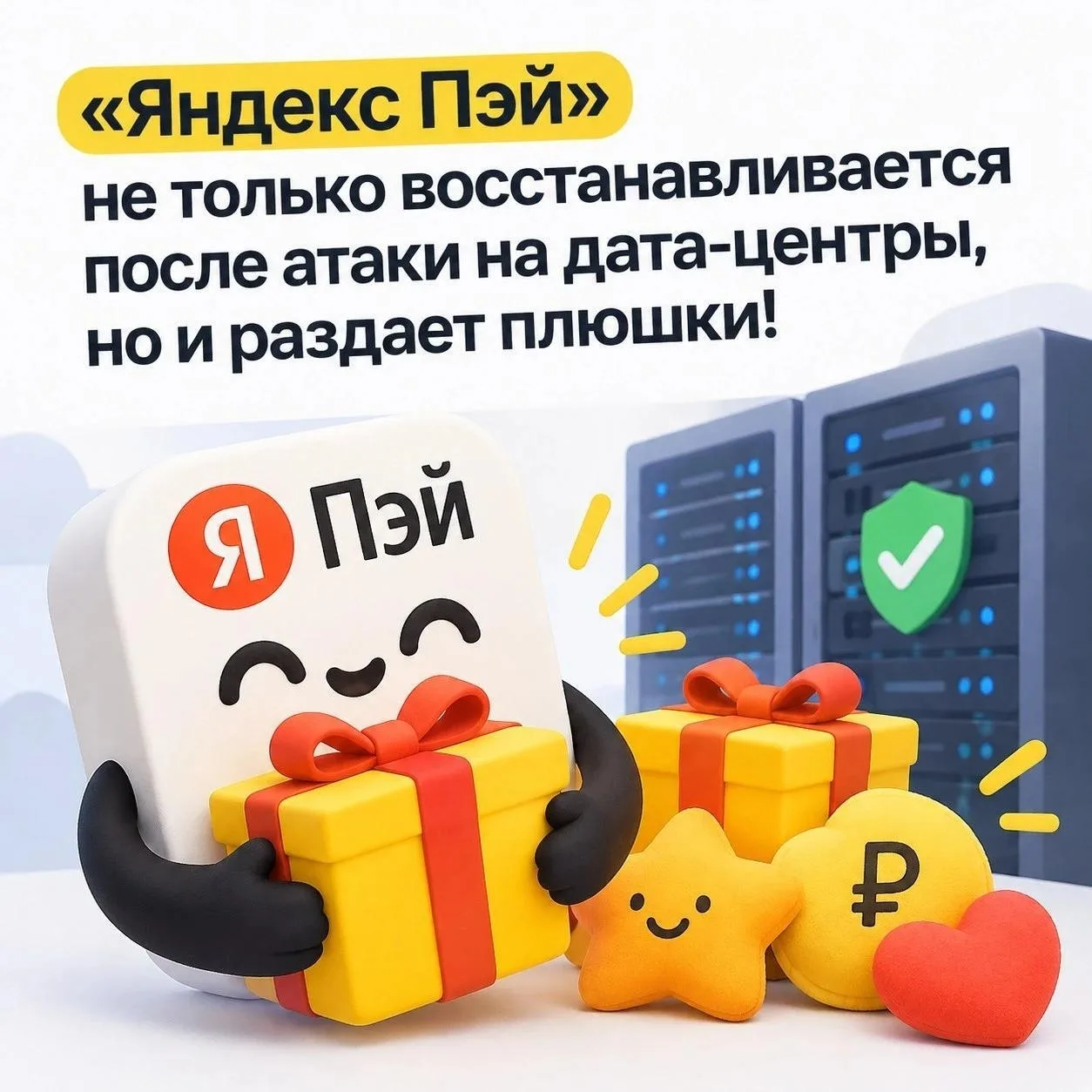 💸 «Яндекс Пэй» возвращается к работе после атаки беспилотников на дата-центры