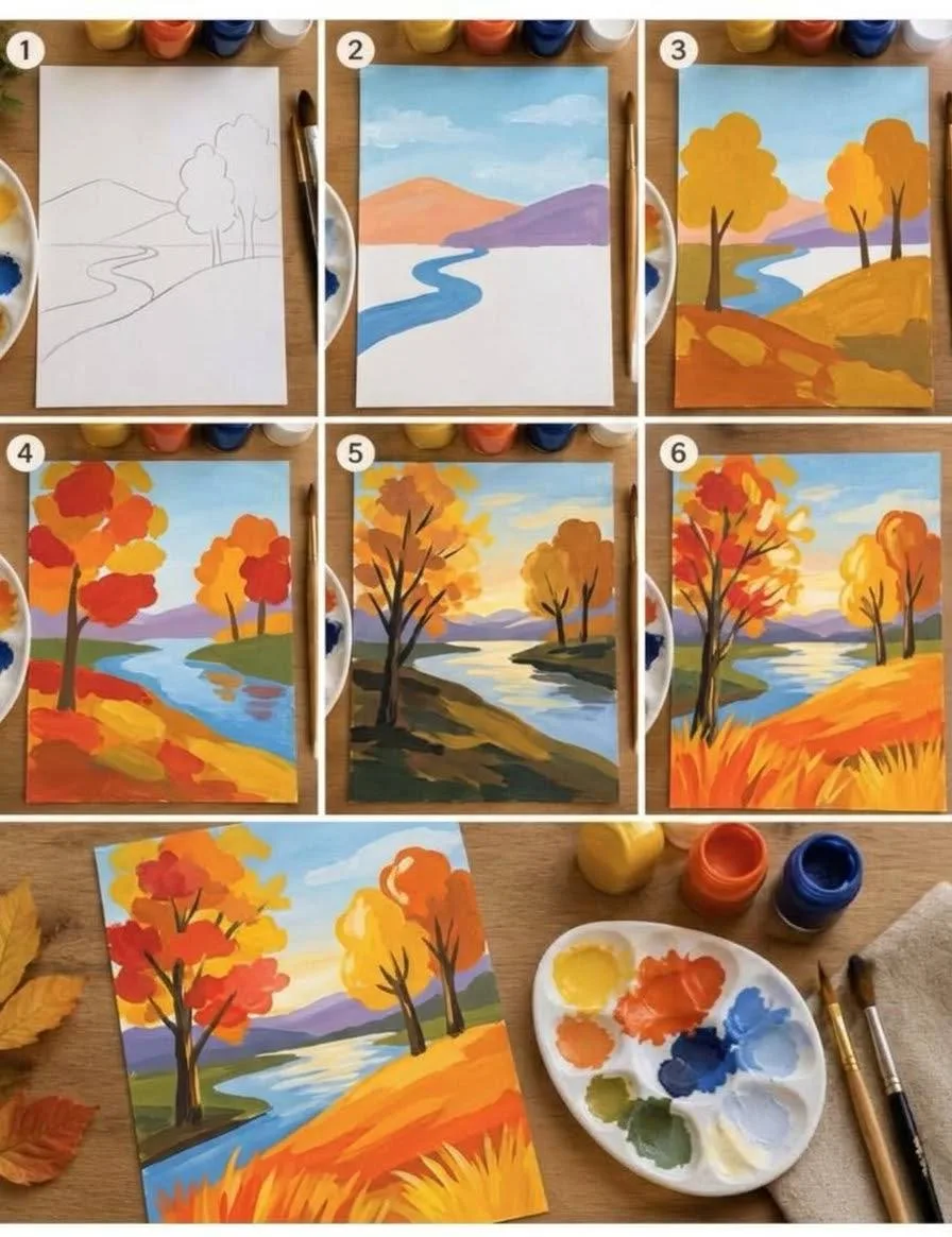 Картина за 30 минут: что художник успевает увидеть за первые минуты работы? 🎨