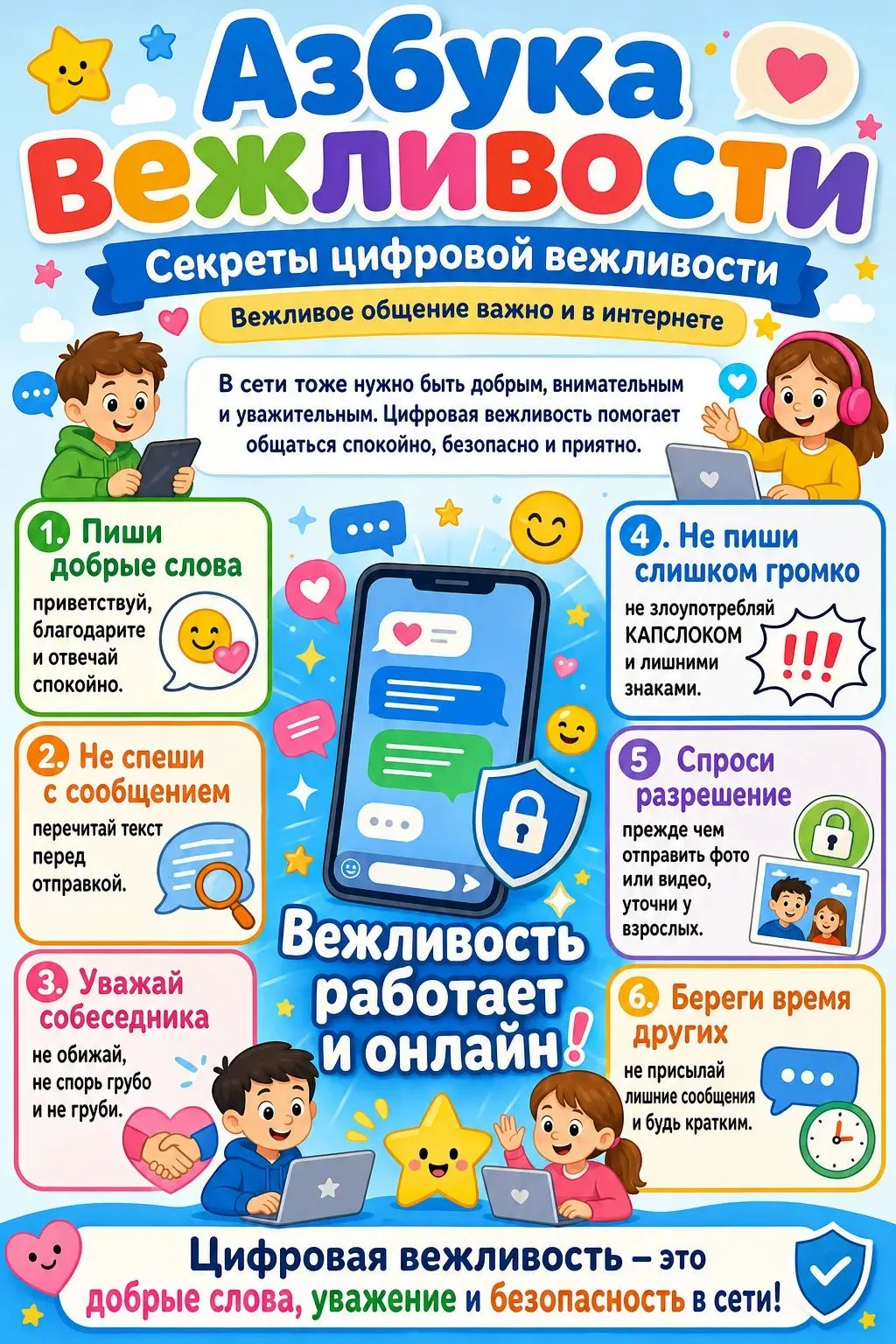 🏫 Вежливость делает школу лучше! Азбука вежливости!! 🍁