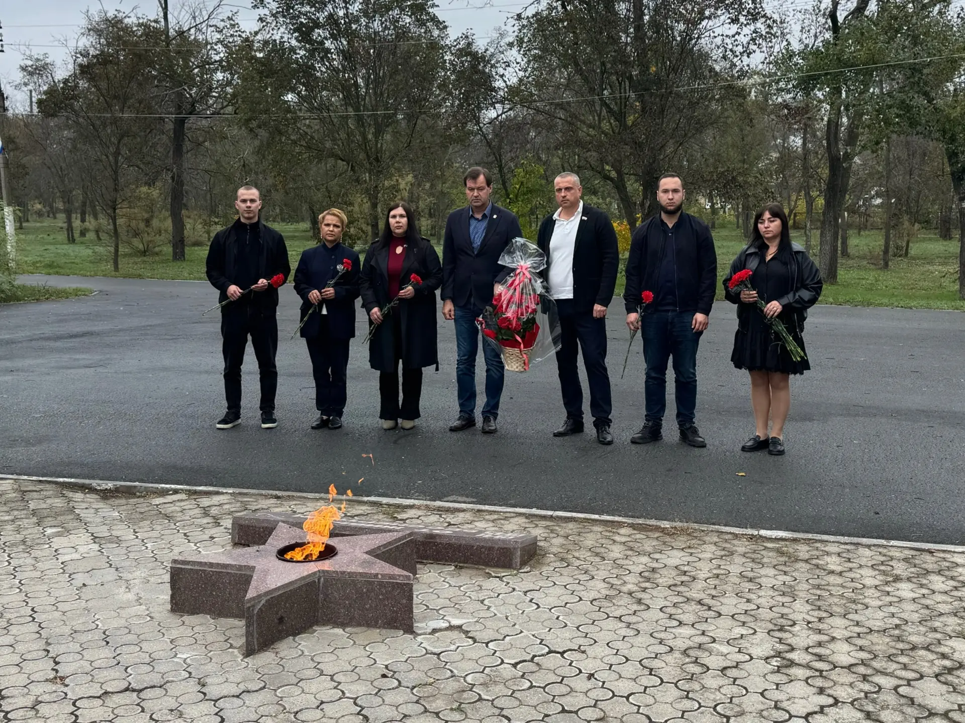 В Приазовском почтили память освободителей Запорожья