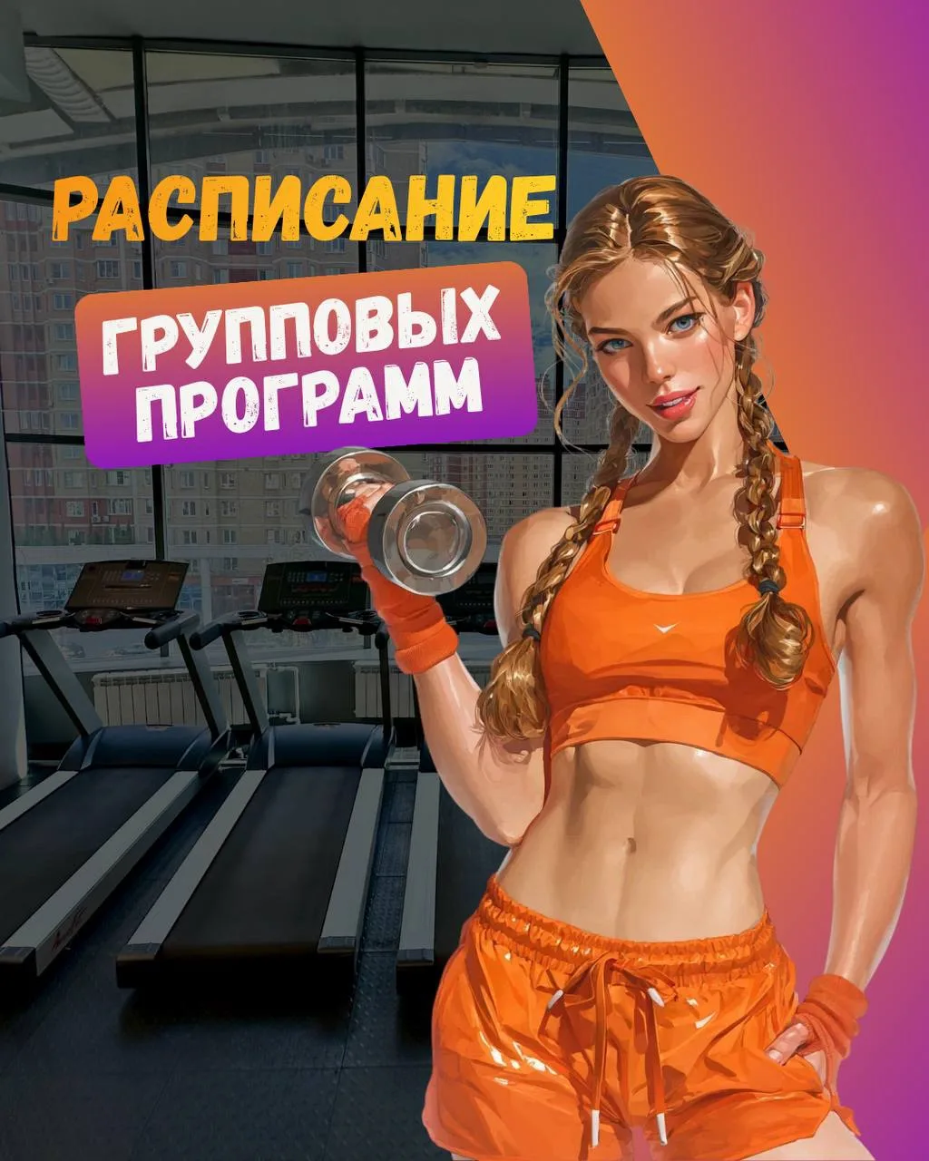 Актуальное расписание групповых тренировок с 5 октября! 🏋️‍♂️