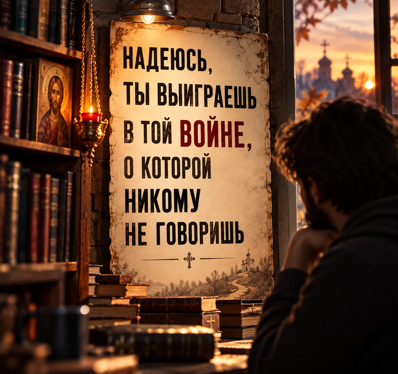 НАДЕЮСЬ, ТЫ ВЫИГРАЕШЬ В ТОЙ ВОЙНЕ, О КОТОРОЙ НИКОМУ НЕ ГОВОРИШЬ…
