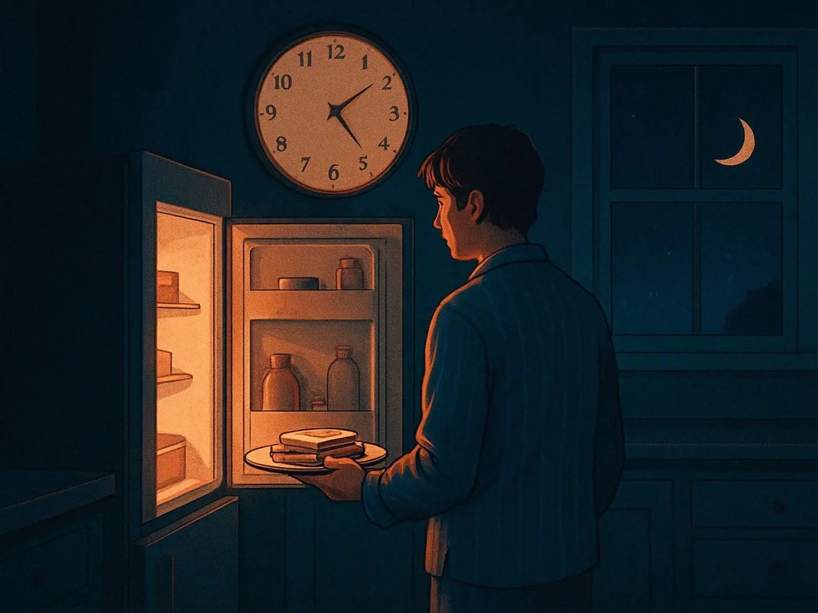Поздняя еда и печень: риск болезней выше на 20–30%, но запретного часа учёные не назвали