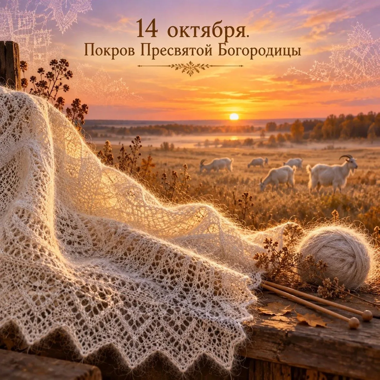 Уже завтра — День оренбургского пухового платка!